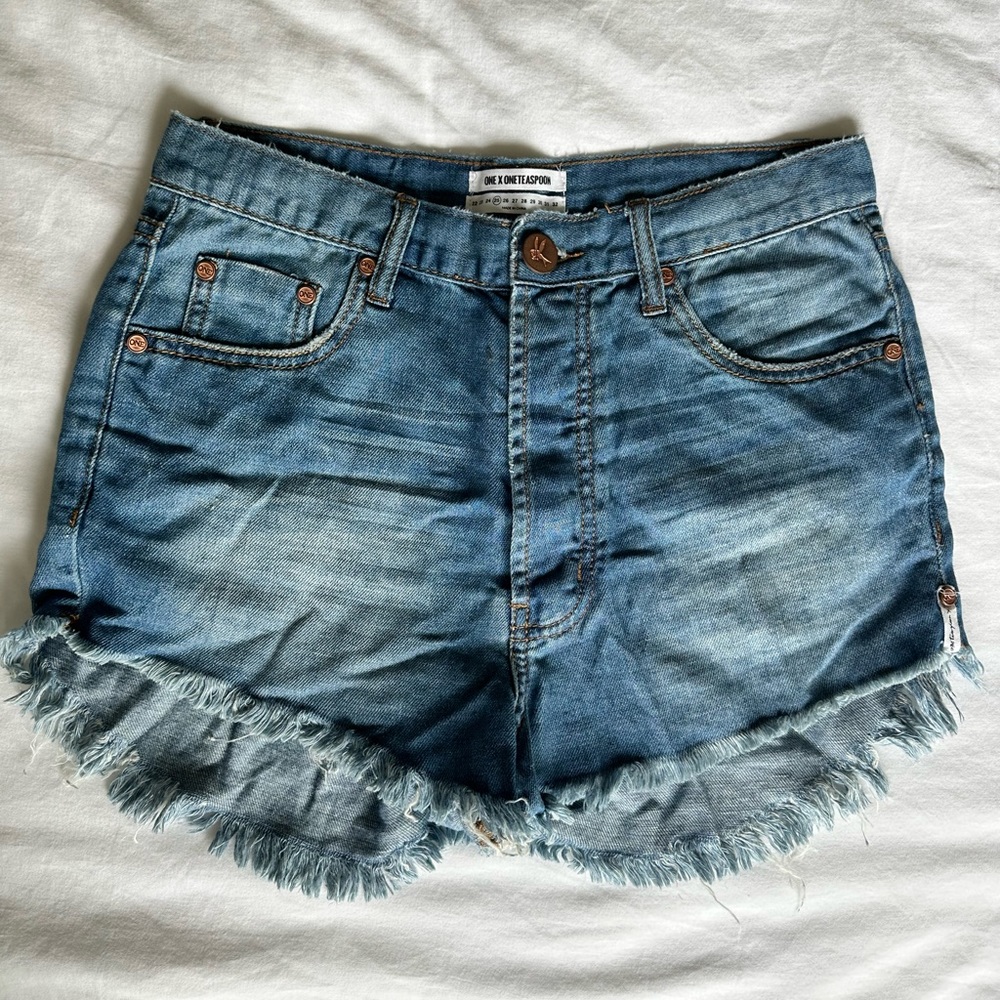 One Teaspoon Jean Shorts